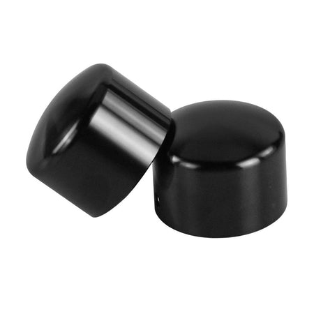 2pcs Motorcycle Front Axle Nut Cover Cap Bolt Black/Chrome For Harley Touring Softail Breakout Dyna Street Bob V-Rod Sportster