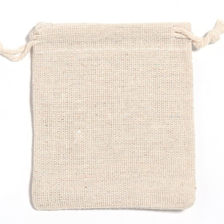 5-10Pcs/Lot Natural Linen Burlap Bags Jute Gift Bag Drawstring Gift Bags Ornament Pouch Cosmetic Washing Storage Candy Party Bag