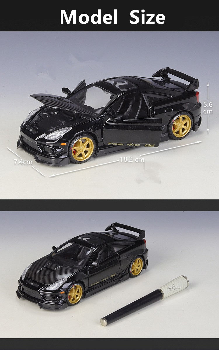 Maisto 1:24 Toyota Celica GT-S Alloy Miniature Car Model Diecast Metal Scale Car Model Collection Children Toy Vehicles Gift