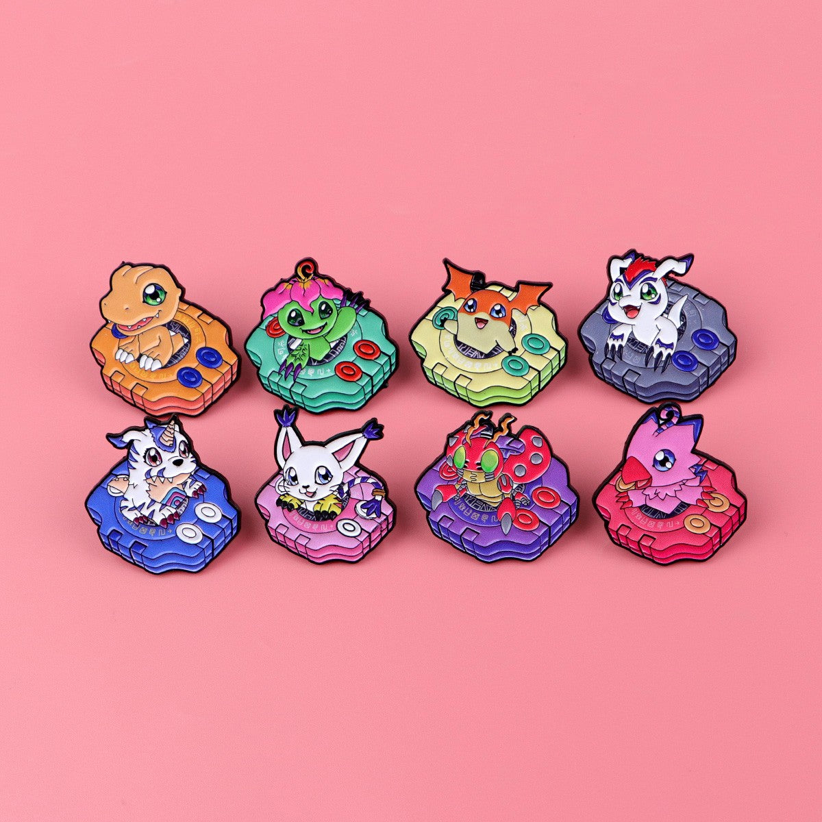 Anime Monster Enamel Pin Cartoon Badges on Backpack Brooches For Women Hat Lapel Pins Cosplay Accessories Toys Gifts