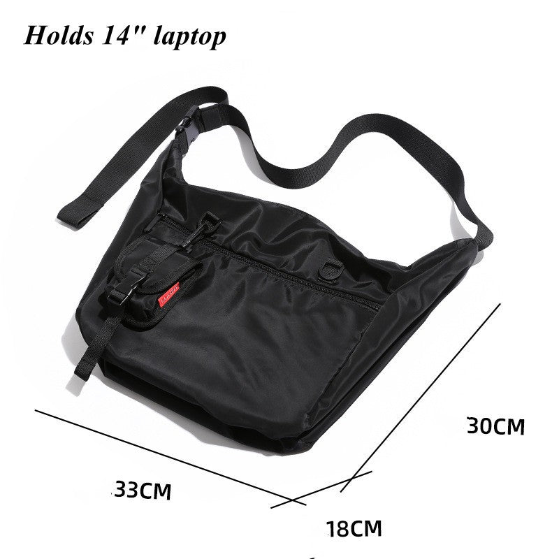 Men Messenger Bags Casual Waterproof Crossbody Bag Hold 14 inch Laptop Shoulder Bag Unisex Travel Gym Bag