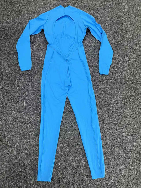 One-piece Yoga Jumpsuit Women Long Sleeved Set Quick Drying Yoga suit Gym Training Suit  Sportswear Bodysuits Women Fitness Set