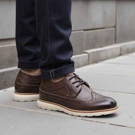 Brogue Men Casual Shoes Fashion Comfortable Shoes 2023 Brand Men shoes