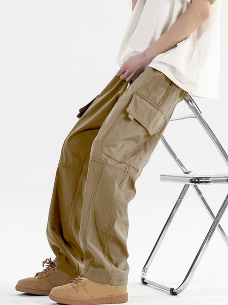 Casual Cargo Pants For Men Plus Size Quick Drying Sports Outdoor Waterproof Men's Work Pants Streetwear Male Sports Sweatpants