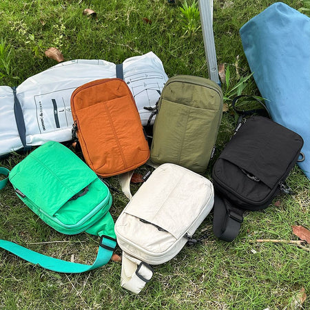 Chest Bag for Men and Women 2025 New Summer Small Backpack Crossbody Bag Casual Shopping Versatile Mobile Phone Bag