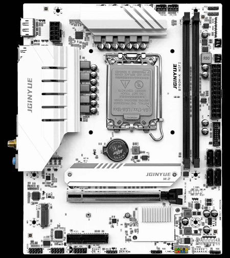 JGINYUE B760M-K WIFI motherboard M-ATX LGA1700 DDR4 supports 12/13/14th cpus For 12400F/12600KF/14600KF GAMING Video officelogy