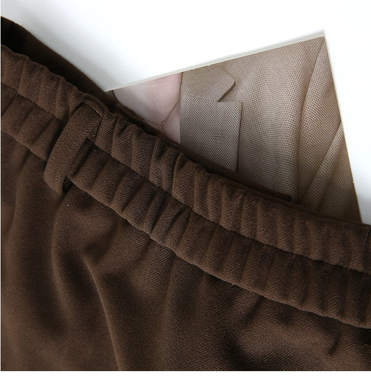 High Waist Plus Size Women Skirt Spring Women Clothing High Waist Hepburn Style Mid-Length A-Line Skirt New Casual Solid Skirts