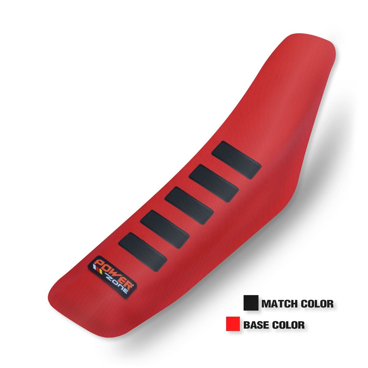 Powerzone Rib Ribbed Gripper Seat Cover in Waterproof Set Protection Antislip Upset Apply to For SXF EXC KXF CRF YZF WR TC TE