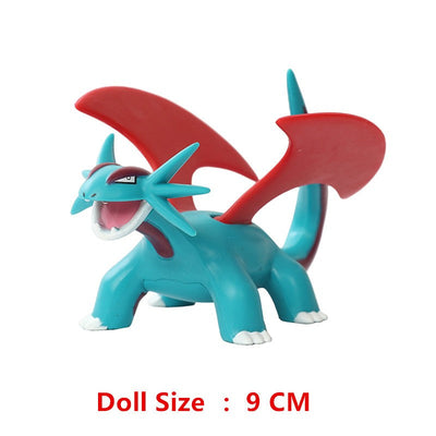 Pokemon Anime Figure Pikachu Charizard Mewtwo Flying Dragon Pocket Monster Collection Figure Action Toys Model Kids Birthday Gif