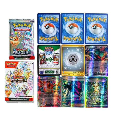 Original Pokemon Trading Card PTCG English Version ME01 MEGA EVOLUTION prismatic Enhanced Display Box ETB Bundle Cards Gifts