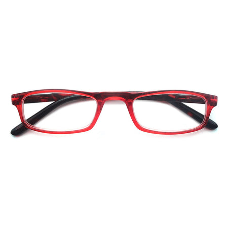 Women Men Reading Glasses Classic Small Rectangle Frame Spring Hinge Ulrta Comtable Wear Readers Eyeglass with Diopters