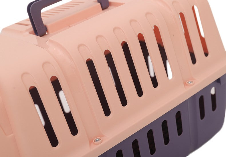 HOOPRT Pet United Airlines Air Box Can Be Shipped Box Cat Out Portable Car Dog Crate Small Dog Air Transportation Cat Cage