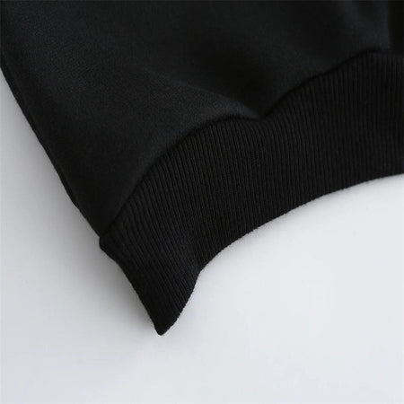 Anime Demon slaying ninja Suitable for children's hooded sweatshirt outerwear pants set autumn winter clothing for boys girls