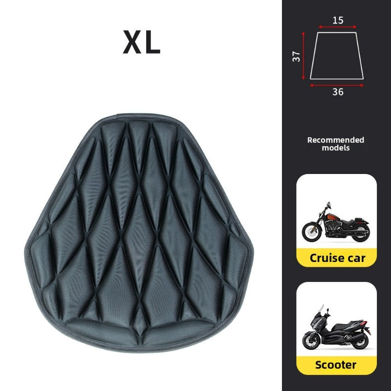 Motorcycle Seat Cover 3D Comfort Air Seat EVA Cushion Cover Waterproof  UV Heat Resistant Universal e-bike scooter motorcycle