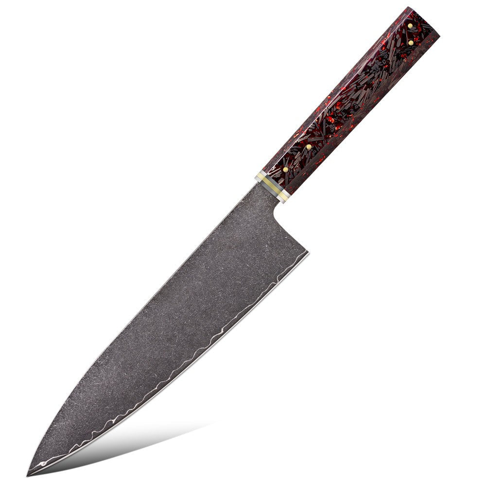 Kitchen Knife Set 1-6PC Damascus 3-layer cladding Steel knives Kitchen Accessories Professional Chef knives Cooking Tools