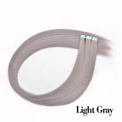Synthetic Straight Tape In Hair Extensions 10pcs Natural Hair Extension 24inch For Women Invisible Double Sided Free Style
