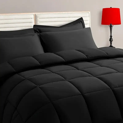 2/3pcs Reversible Comforter Bedding Set, Comforter Set Queen/King Size,For All Seasons, 1 Comforter And 1/2 Pillow Shams