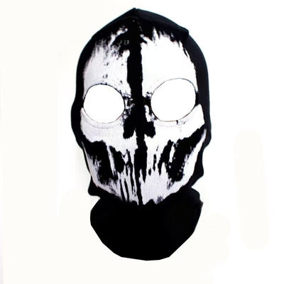 Halloween new mask Black Mask Balaclava Beanies Hats Men Ghost Skull Full Face Warmly Mask Hood Beanie Ggorros Hombre Casquette
