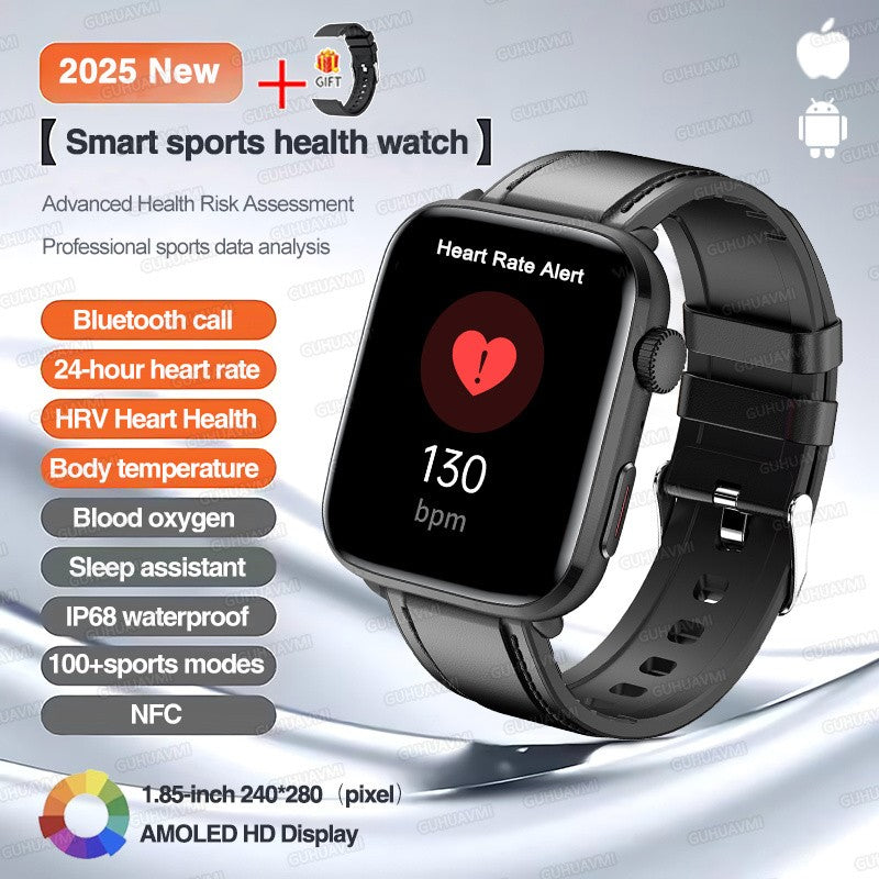 2025 New For Xiaomi Redmi Watch 5 Bluetooth Call GPS Tracking NFC Heart rate IP68 Waterproof Sport Fitness Smart bracelet Unisex