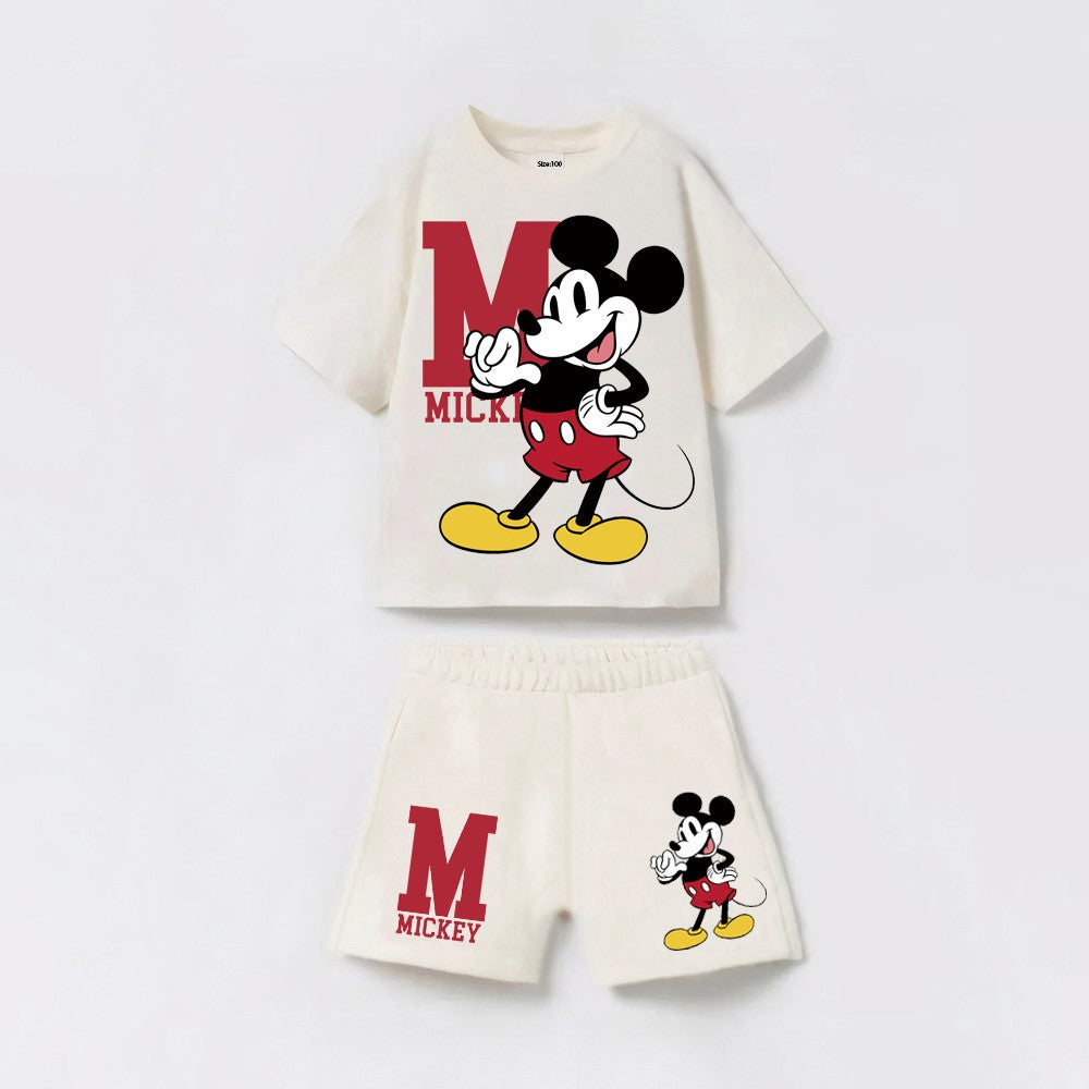 Summer Fashion Baby Boys Clothes Sets For 1-6Yrs Kids Short Sleeve Tee + Shorts Kids Toddler Boy Outfits