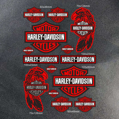 2026 New Harley Davidson Sticker Logo Motorcycle Helmet Tank Bike Decal for Sportster 883 Sportster S 1250 Fat Boy 117