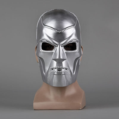 Movie Doctor Doom Cosplay Costume Mask Adult Unisex Helmet Visor Plastic Masks Accessory Headgear Halloween Carnival Props