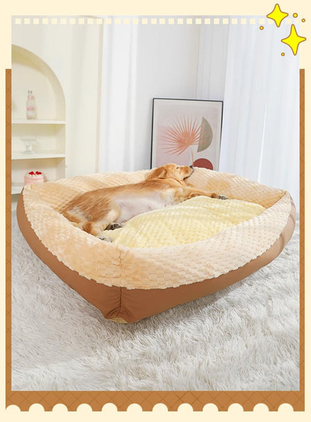 HOOPET Winter Dog Deep Sleep Warm Pet Mattress For Dogs Cats Dog Kennel Pet Bed Products