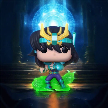 Funko Pop Saint Seiya Action Figure Cygnus Hyoga #808 Dragon Shiryu #807 Andromeda Shun #809 Phoenix Ikki #810 Vinyl Dolls Toys