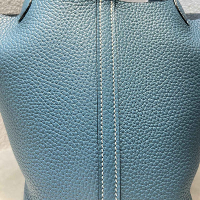 Mendy 22 CM Large size Top Quality Bucket Bags Women's Bag Lady Luxury Designer High End Bag TC Cowhide Golden Sliver