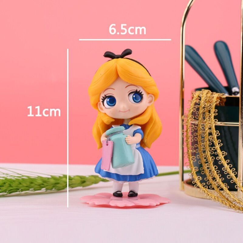 Disney Princess Ariel Rapunzel Cinderella Mermaid Anna Elsa Belle Sofia Snow White Mulan The Little Mermaid Figure Toys Kid Gift