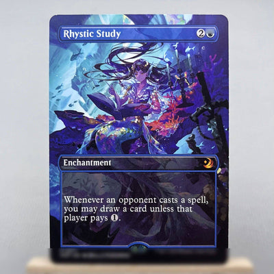 WOT SPG LCC WOE LCI HOLO4-02 TCG Cards for Home Play magical Proxy the Mana Crypt Rhystic Study Lord of Underworld gather