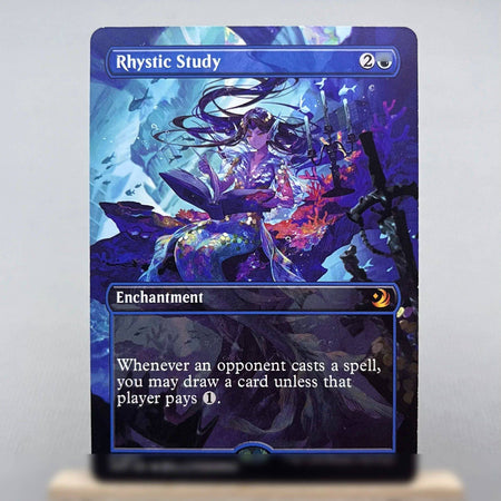 WOT SPG LCC WOE LCI HOLO4-02 TCG Cards for Home Play magical Proxy the Mana Crypt Rhystic Study Lord of Underworld gather