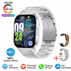 Ultra Thin Smart Watch Man Women Screen Always Display Time Sports Bracelet Bluetooth Call Fashion Smartwatch Health Custom dial