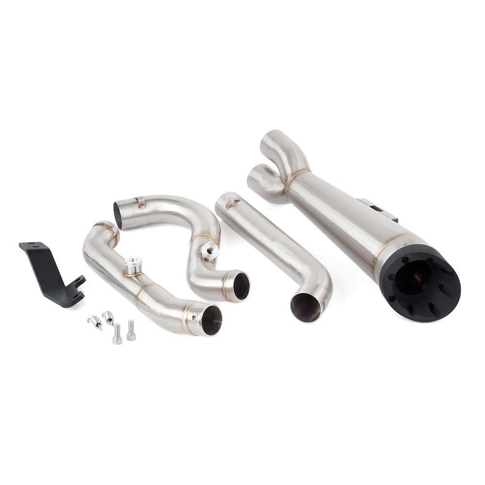 For Harley Dyna Low Rider / Fat Bob / Street Bob / Super Glid / Wide Glide Motorcycle Exhaust Link Pipe Slip-On exhaust pipe
