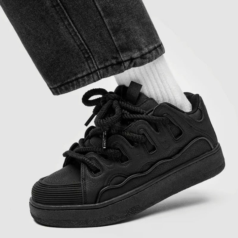 Trend Men's Shoes Outdoor Sneakers New Platform Vulcanized Shoes Breathable Casual Shoes Non Slip Comfortable Running Shoe Tenis
