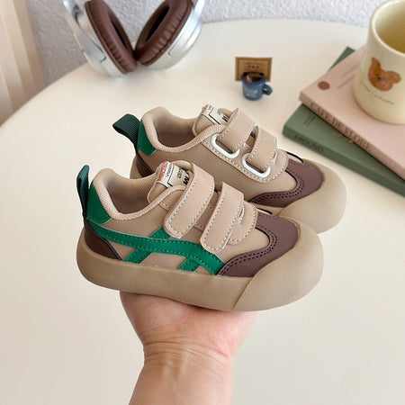 Children's Forrest Gump Shoes Four Seasons Green Boys Girls Walking Shoes 2-8 Years Old Waterproof Non-slip Kids Baby Sneakers