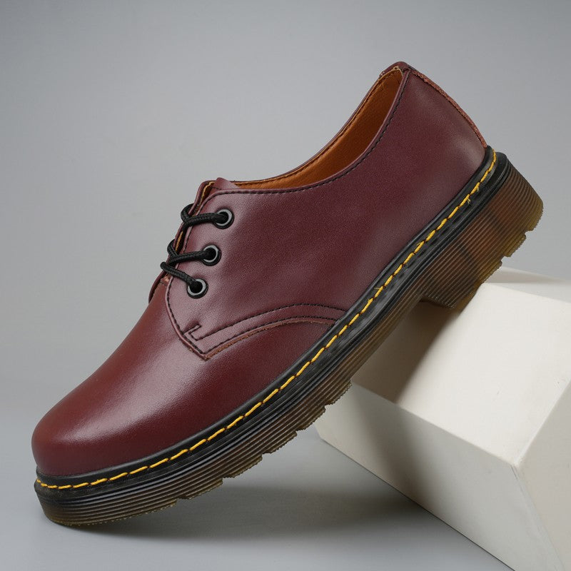 Men's genuine leather formal shoes work shoes classic business casual leather shoes fashionable women's shoes plus size shoes