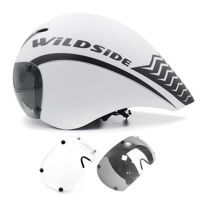 TT Cycling Helmet Lens Goggles Triathlon Tri Aero Road Bike Helmet Timetrial Race Bicycle Helmet Men Casco Ciclismo Accessories