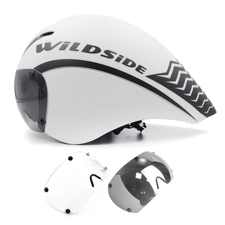 TT Cycling Helmet Lens Goggles Triathlon Tri Aero Road Bike Helmet Timetrial Race Bicycle Helmet Men Casco Ciclismo Accessories