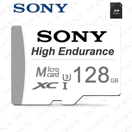 SONY High Endurance Micro TF/SD Card 512GB 64GB 128GB 256GB Memory Card Up to 100MB/s Flash Card TF Card for Monitoring Dashcam