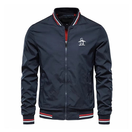 New/Korean/Golf/Men's stand up collar jacket zipper sportswear, Spring and Autumn fashion men's outdoor casual zipper jacket