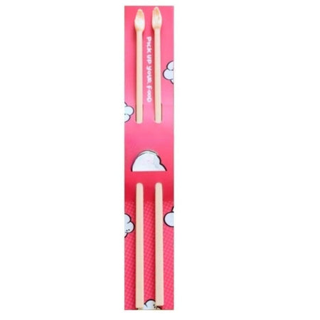 A pair Creative Palm Chopsticks Kitchen supplies Reusable chopsticks Plastic small hands cat claws chopsticks