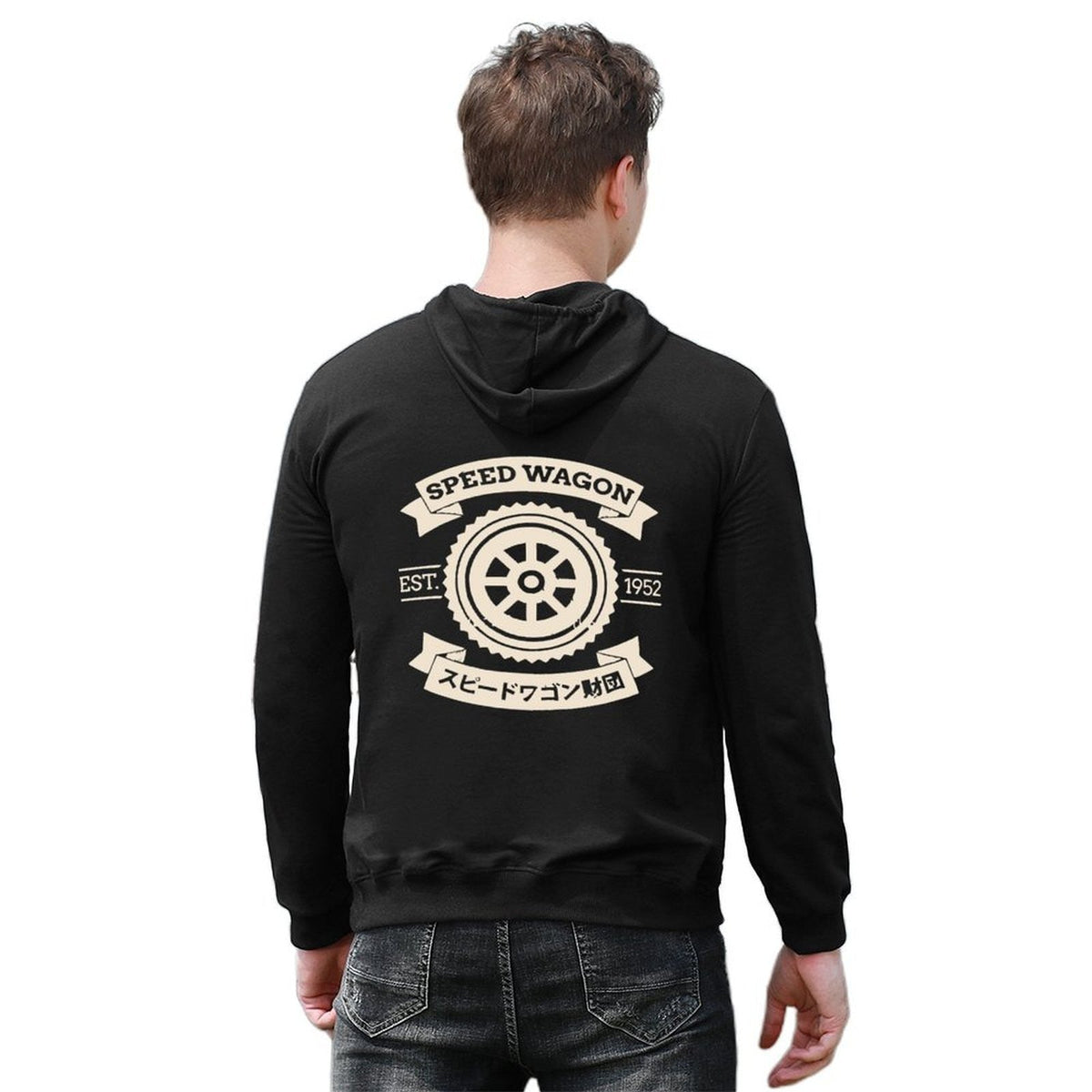 BEST SELLER - Speedwagon Foundation Logo Merchandise T-Shirt Hoodie men clothes mens clothes japanese style men hoodie