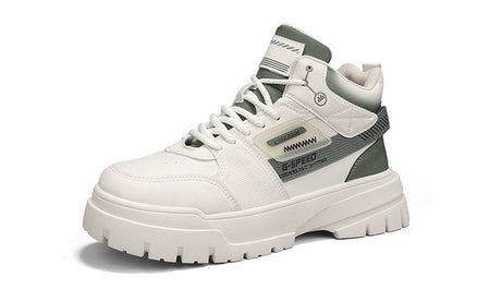 Men's autumn casual high-top sneakers, men's walking sneakers, outdoor sneakers, men's sports shoes, soft-soled walking shoes