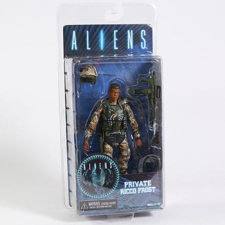 NECA Aliens Xenomorph Warrior Dog Alien Ellen Ripley Weyland Yutani Bishop Colonel Cameron 7"Action Figure Collectible Model Toy
