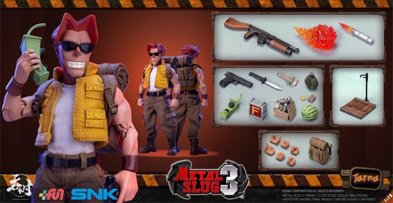?IN STOCK?TUNSHI Studio Original SNK Model Official Metal Slug 3 Marco Tarma Clark Still RALF JONES Rebel Soldier 1/12 Mecha Toy