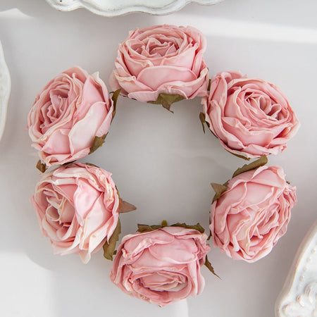 Artificial Flower Burned Edge Rose Wedding Bridal Bouquet Decor Home Outdoor Garden Festival Party Wreath Diy Ins Gift Scrapbook