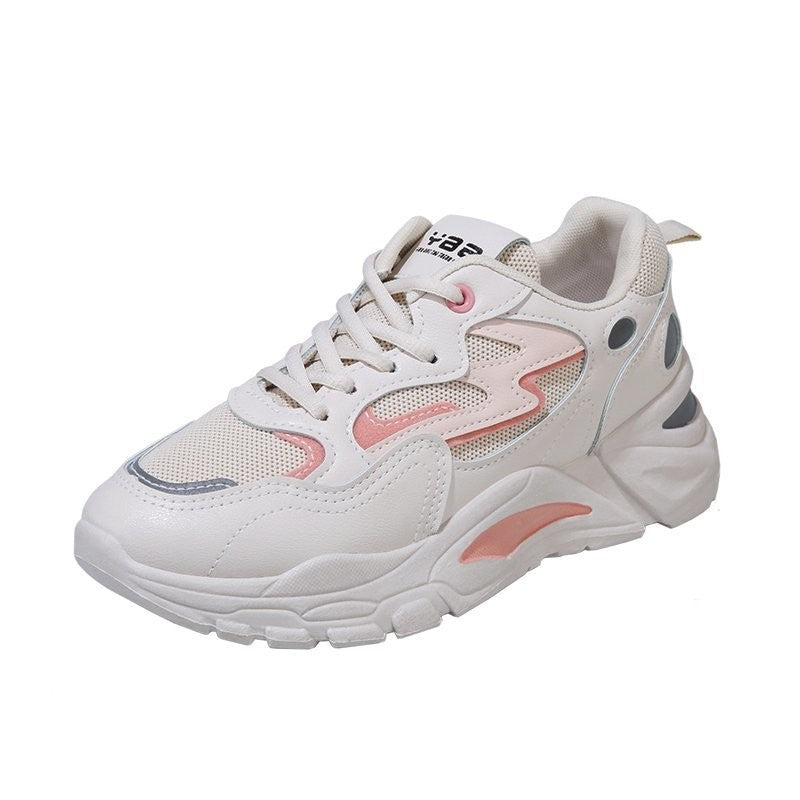Height Increasing Chunky Sneakers Women New Fashion Lightweight Breathable Platform Mesh Sport Shoes Women's Casual Sneaker