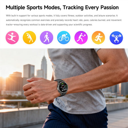 2026New Original fitness Watch G T6 Pro Smart Watch 1.50"HD AMOLED Screen GPS track Heart Rate Bluetooth Call Smartwatch for Men