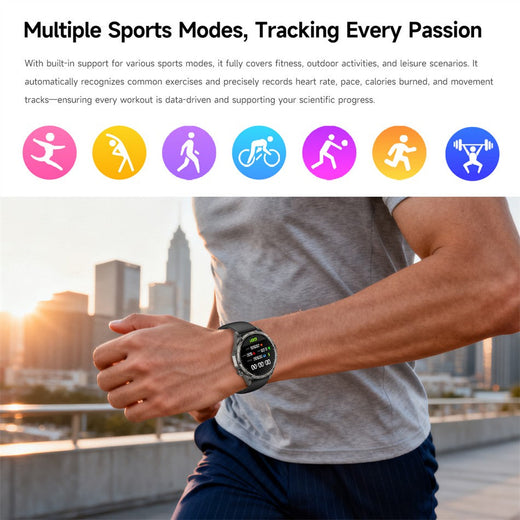 2026New Original fitness Watch G T6 Pro Smart Watch 1.50"HD AMOLED Screen GPS track Heart Rate Bluetooth Call Smartwatch for Men